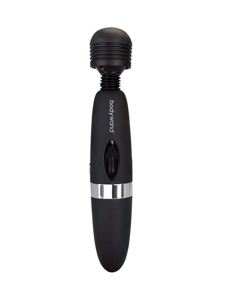 Rechargable Wand Massager Black by BodyWand