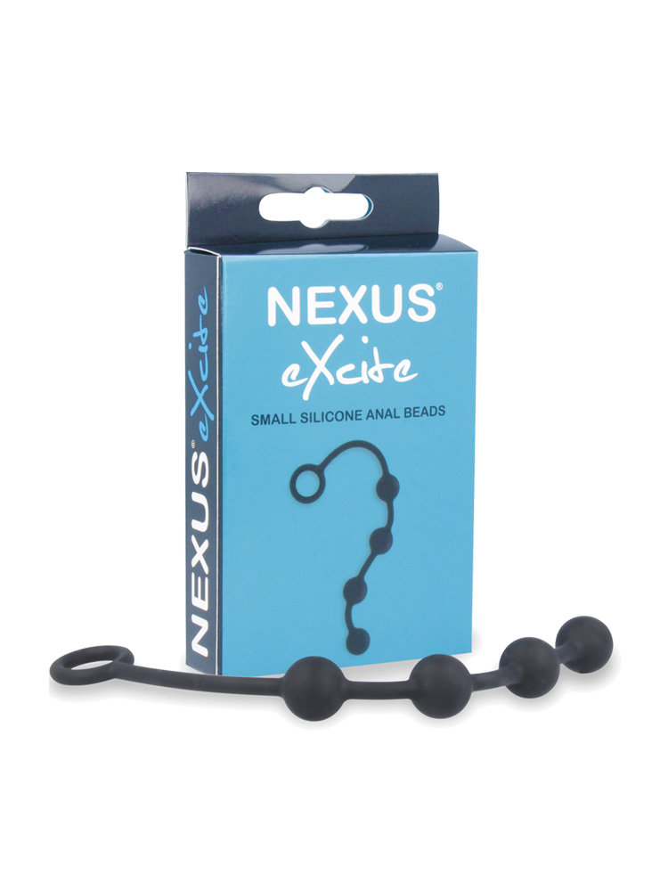 Excite Silicone Anal Beads Small by Nexus