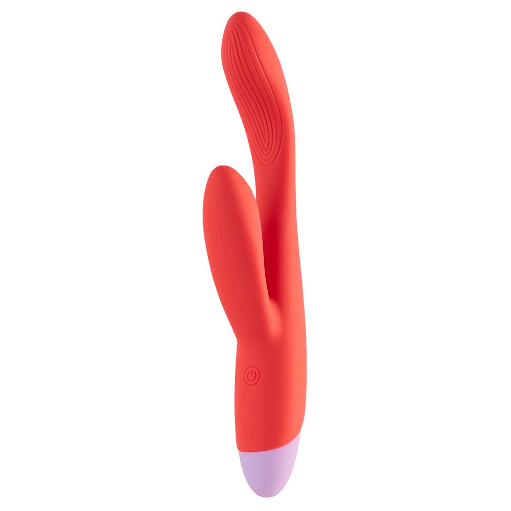 19.0cm Double Beat Duo Motor Slim Rabbit Vibrator Dream Toys