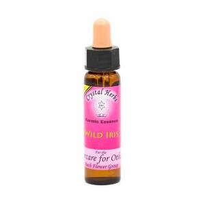 Wild Iris Karmic Flower Essence 10ml Crystal Herbs