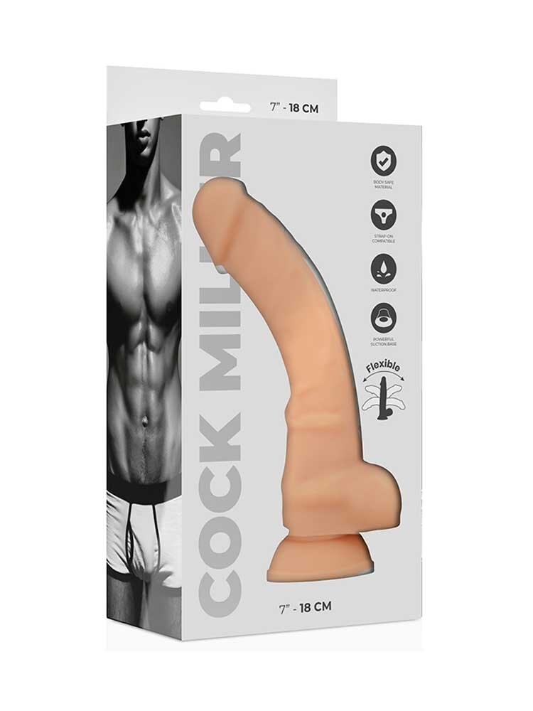 Cock Miller Silicone Density Dildo 18cm by DreamLove