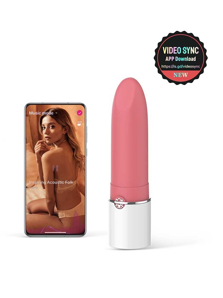 10.0cm Magic Lotos App Controlled Mini Vibrator Magic Motion