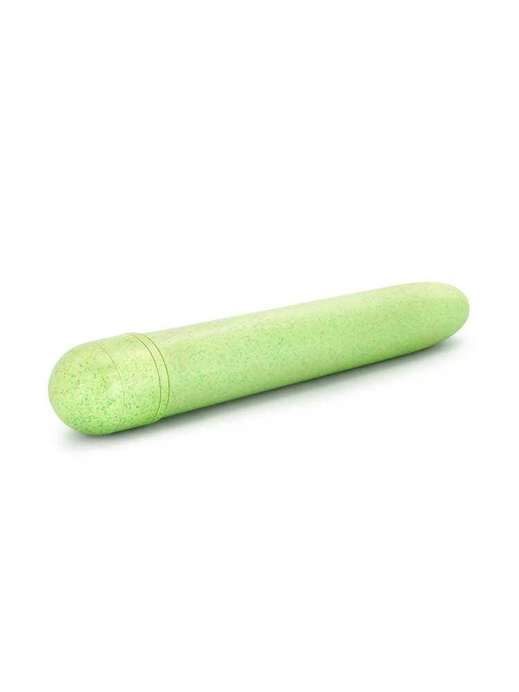 17.7cm Gaia Eco Classic Vibrator Green Blush Novelties