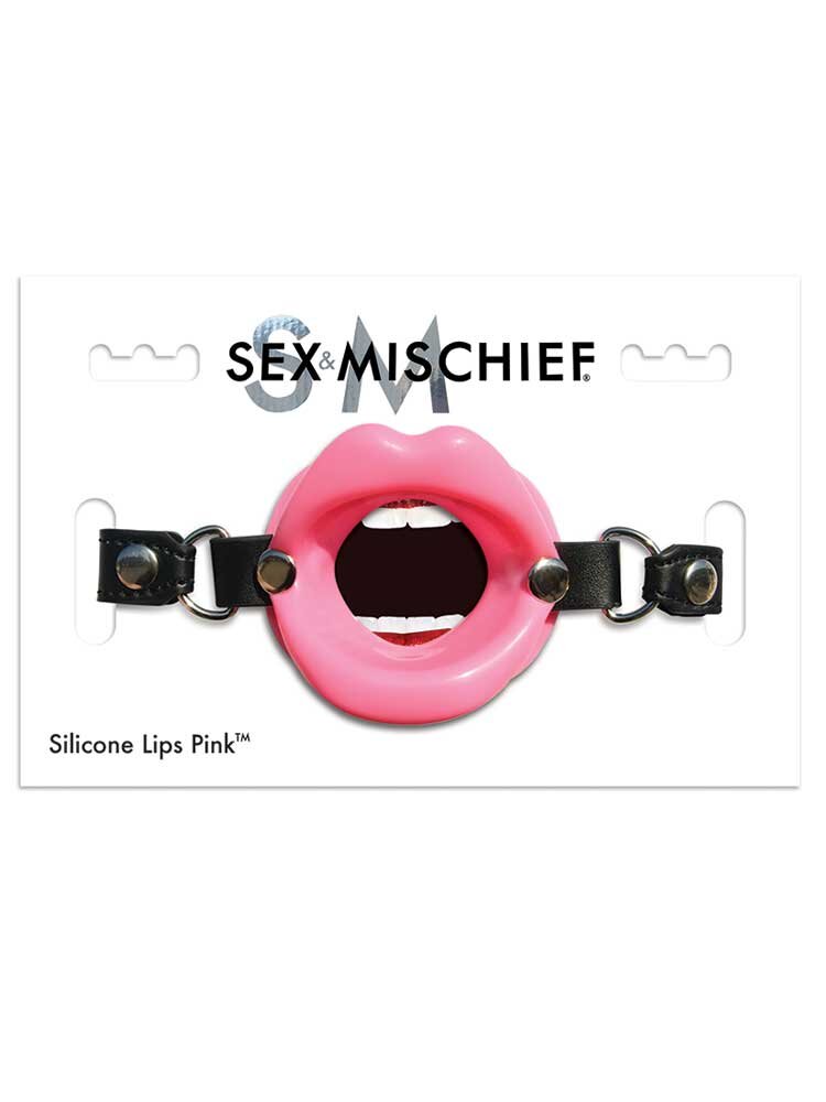 Silicone Lips Gag Pinkj by Sportsheets