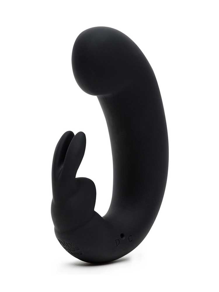 10.9cm G-Spot Rabbit Vibrator Black Fifty Shades of Grey