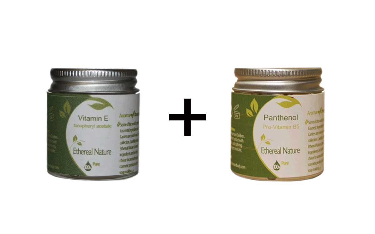 Vitamin Boost (Προβιταμίνη Β5 Πανθενόλη 30ml + Βιταμίνη Ε Acetate 30ml) Nature & Body