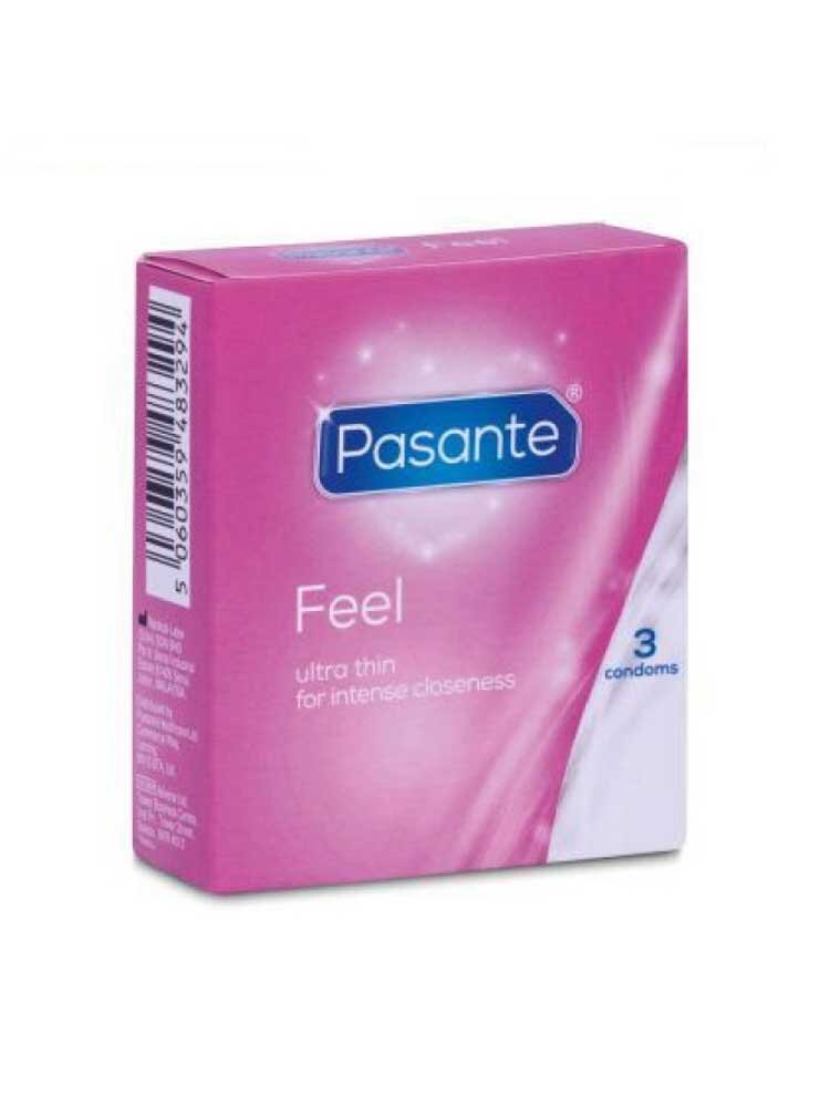 Feel Condoms Ultra Thin 3 pack Pasante