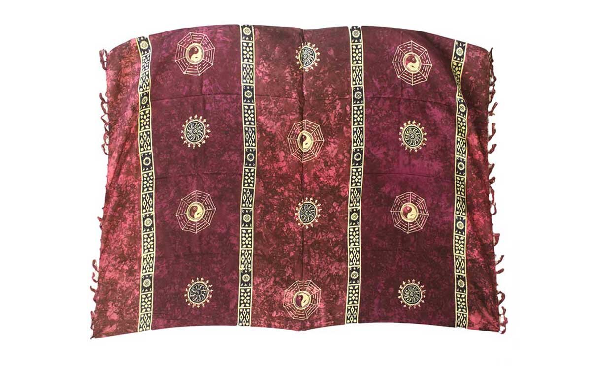Becik Bali Sarong Bordeaux by Nature & Body