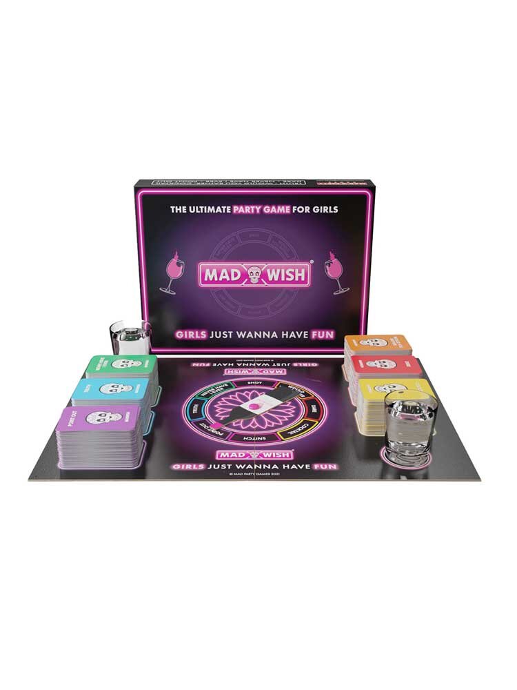 MadWish Party Drinking Board Game (Girls Edition) by Mad Party Games