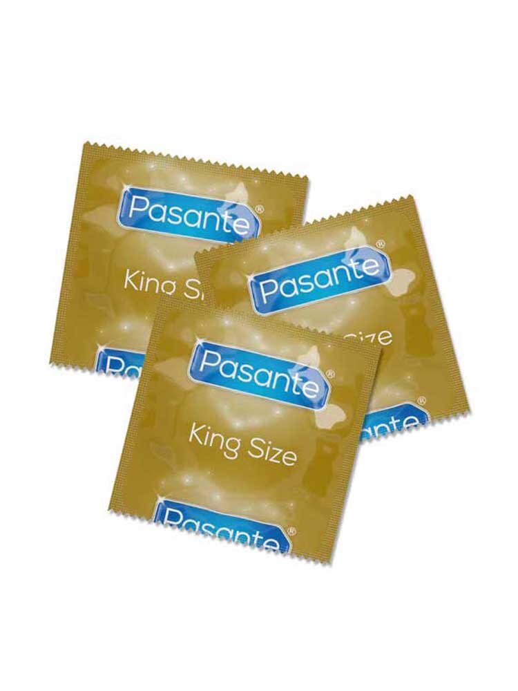 King Size Condoms 25 pack Pasante