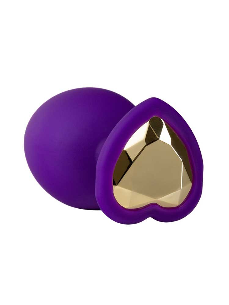 2.5cm Ø Temptasia Small Bling Plug Purple 7.6cm Blush Novelties