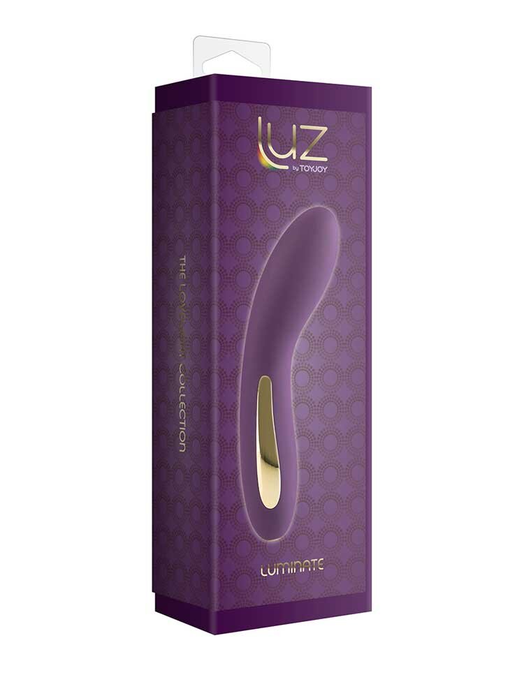 Luminate Luz Purple Vibrator 17cm by ToyJoy
