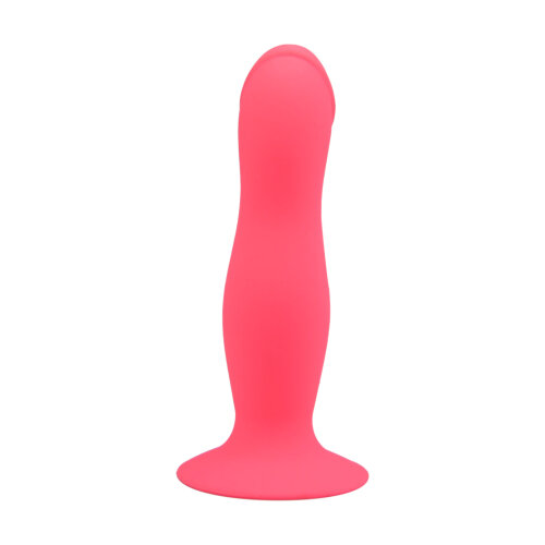 Silicone Dildo 15.50cm with Suction Cup Pink by Loving Joy