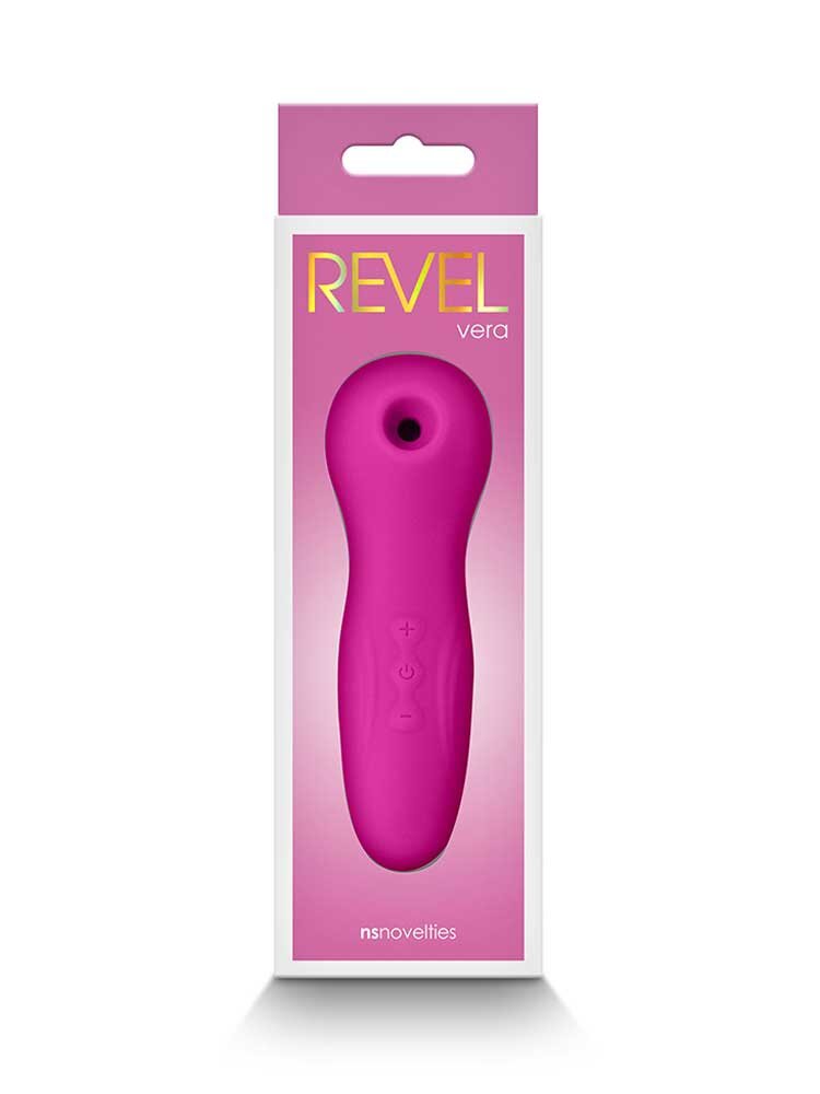 Revel Vera Clitoral Air Pulse Stimulator Pink by NS Novelties