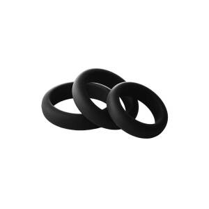 Ramrod Smooth Silicone Cock Ring 3Pack by Dream Toys