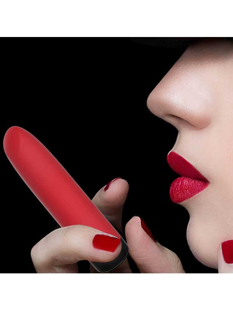 9.5cm Awaken App Controlled Mini Vibrator Red Magic Motion