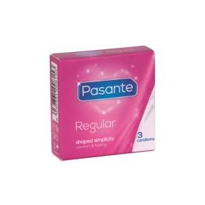 Pasante Regular Condoms 3 pack