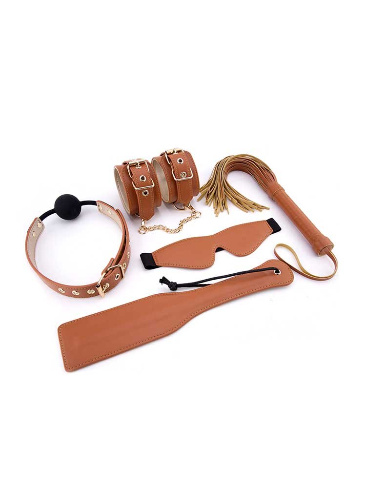 Blaze Elite BDSM Kit Cognac by Dream Toys