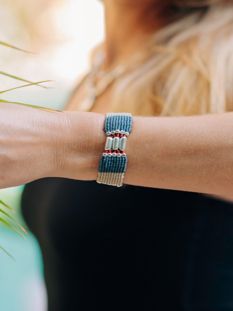 Cristelle macrame bracelet