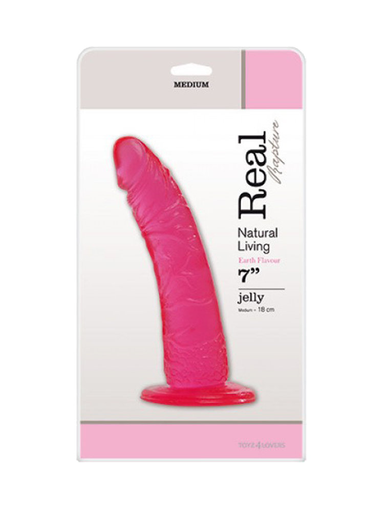 Real Rapture Dildo 18.00cm Pink by Toyz4Lovers