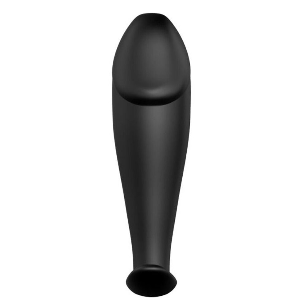 3.2cm Ø Realistic Silicone Butt Plug Black 10.0cm Pretty Love