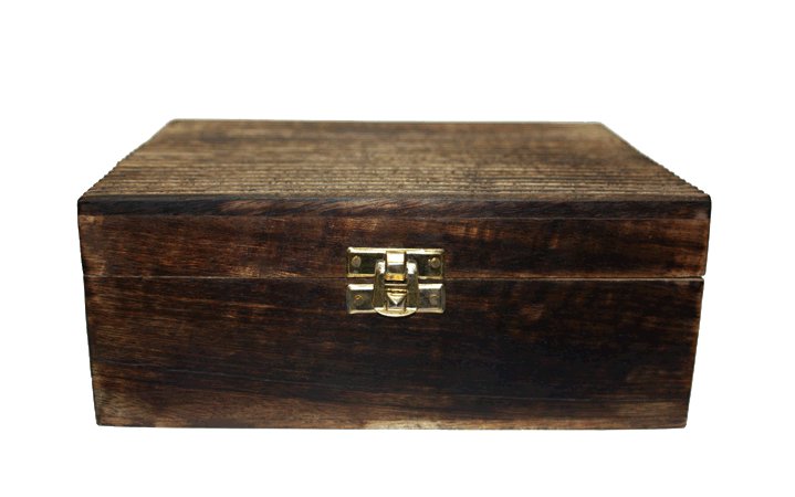 Κουτί από ξύλο μάνγκο 24 Aιθέριων Ελαίων Ancient Wisdom