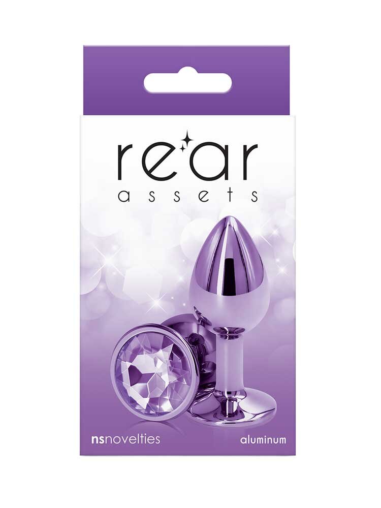 2.7cm Ø Small Rear Assets Purple Butt Plug 7.1cm NSNovelties