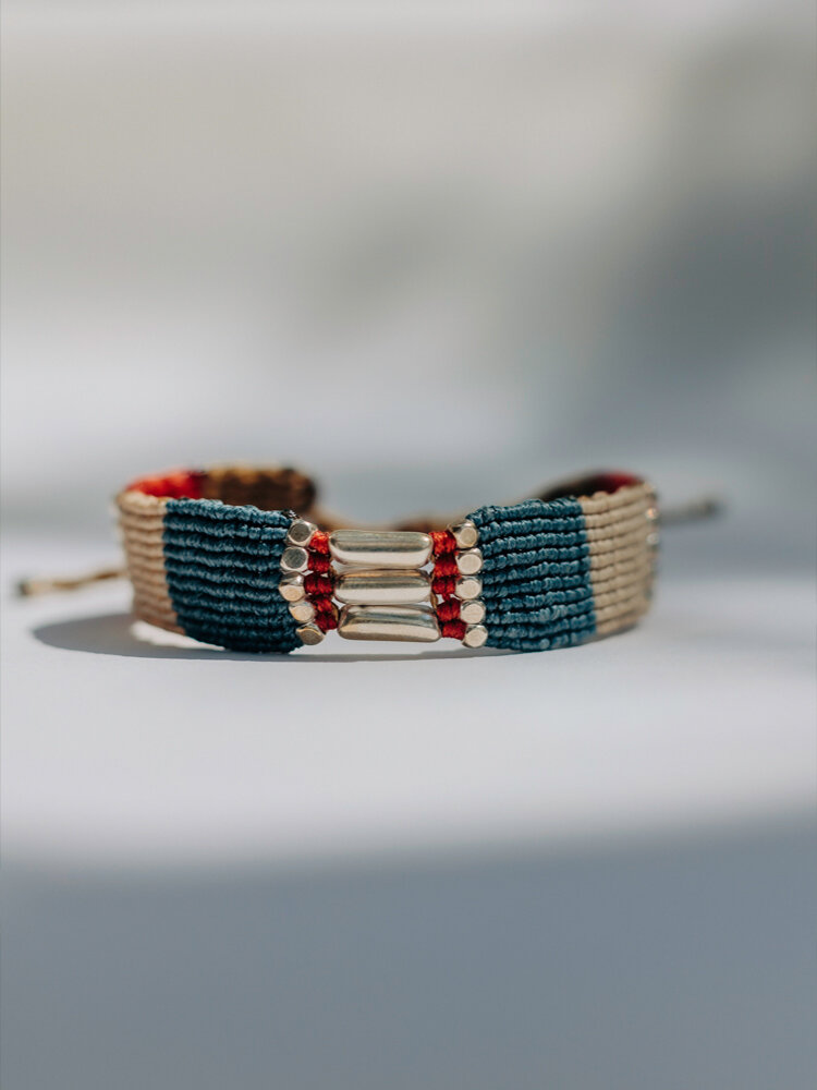 Cristelle macrame bracelet