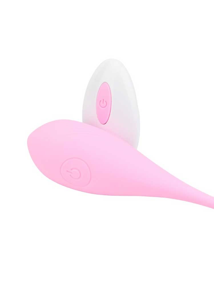 20.0cm Remote Controlled Vibrating Egg Pink Loving Joy