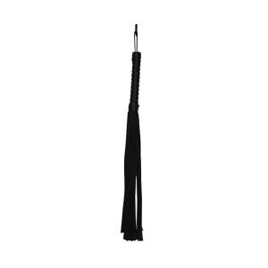 Black Faux Leather Flogger by Sportsheets