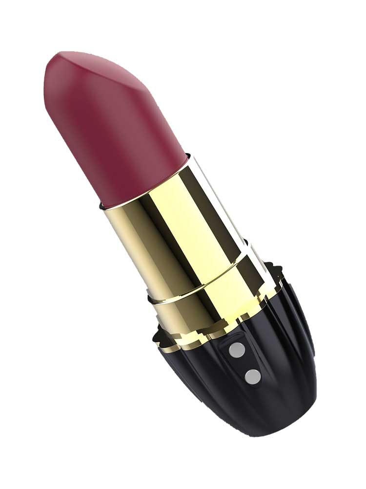 Lipstick Clitoral Vibrator Vibes of Love Red Cream Toys