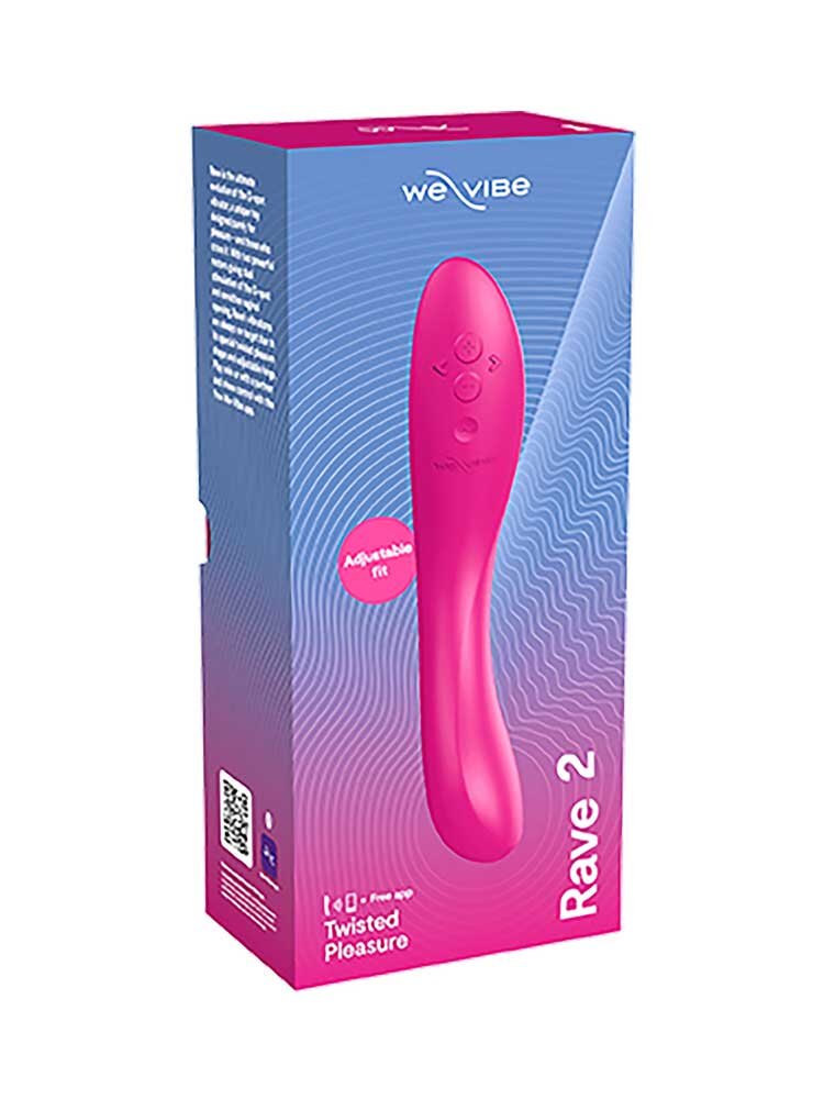 20.2cm Rave 2 Vibrator Pink We Vibe