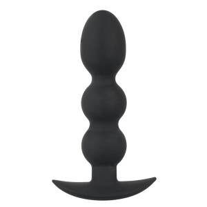 13.2cm Heavy Silicone Beads Black Velvets Orion