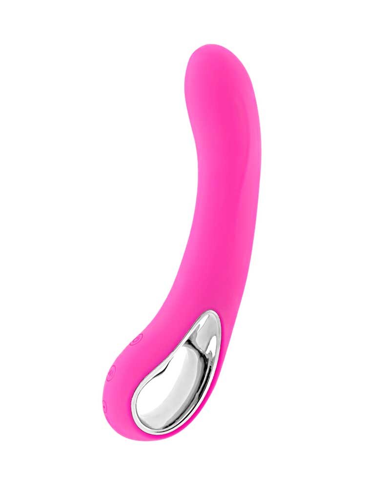 20.0cm Moressa Nelson Premium Silicone Vibrator Pink DreamLove