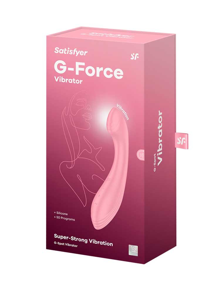 19.0cm G-Force Vibrator Pink Satisfyer