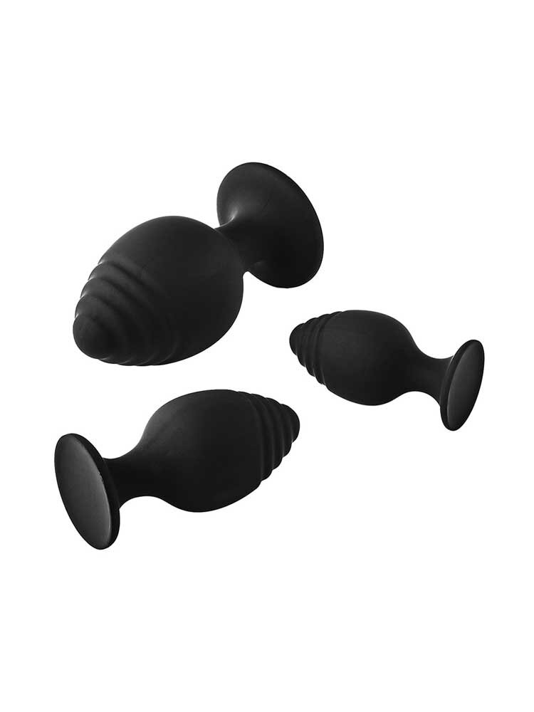 FantASStic Grooved Training Set with Suction Cup Black by Dream Toys