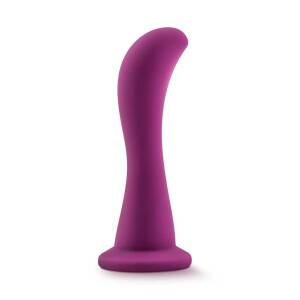 15.8cm Bellatrix Temptation Curved G-Spot Dildo Violet Blush Novelties