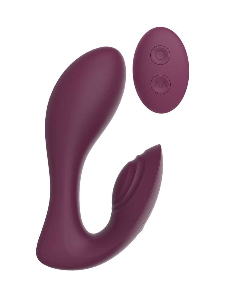 Ultra Dual Vibe Remote Control Purple by Dream Toys