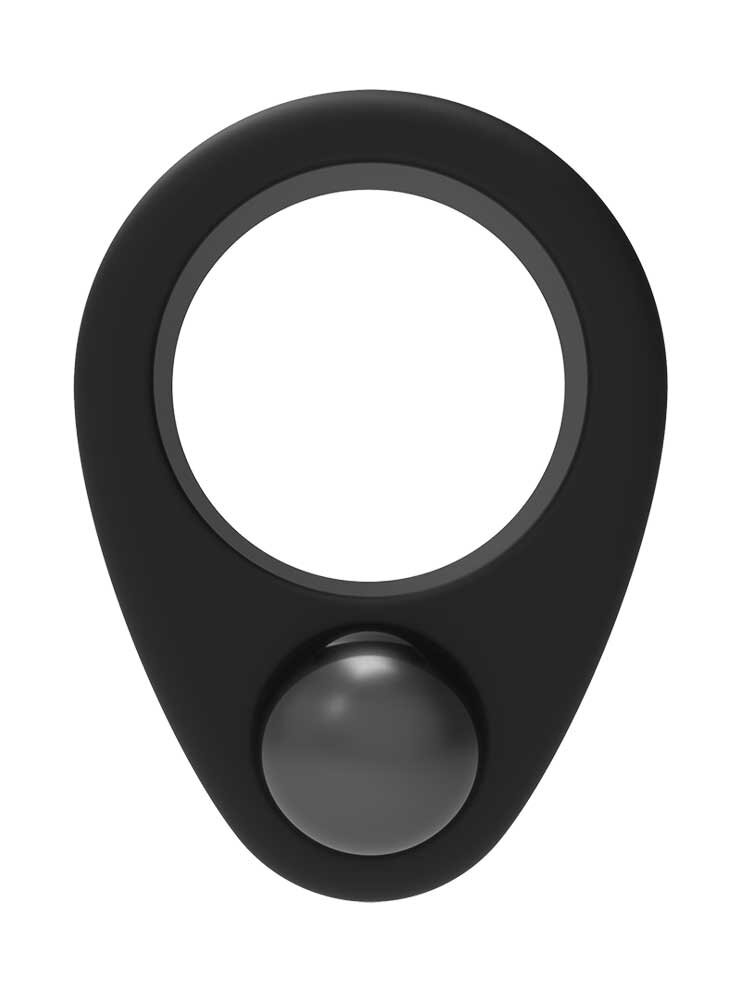 Ramrod Single Weight Cock Ring Black Dream Toys