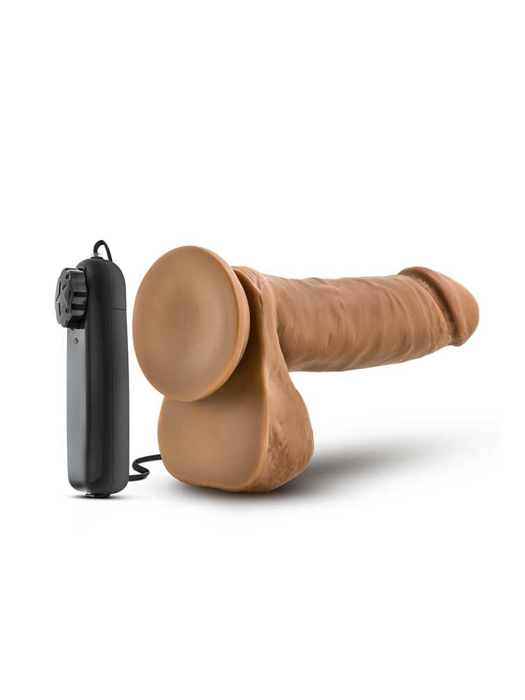 20.3cm Soccer Champ Loverboy Vibrator Brown Blush Novelties