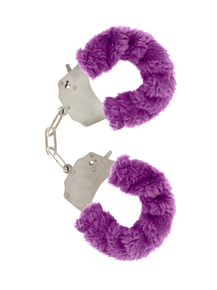 Furry Fun Cuffs Purple by ToyJoy