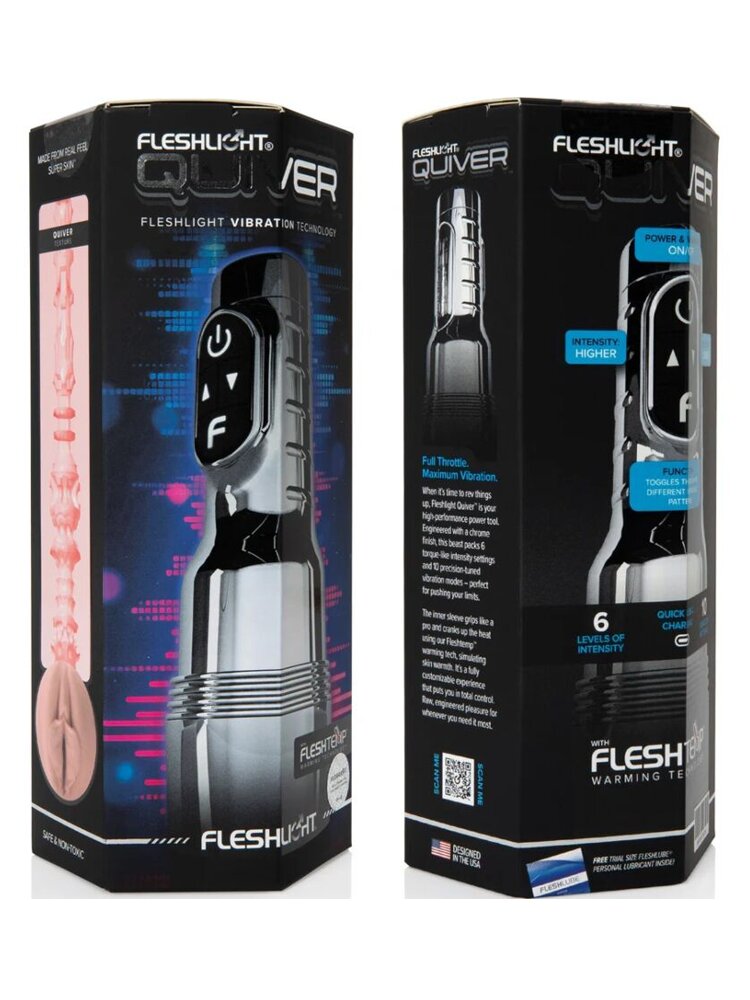 Fleshlight Quiver Rechargable Vibrating Vagina