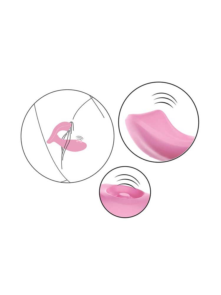 10.0cm Urban Flamengo Pulsating G-Spot Vibrator Pink ToyJoy