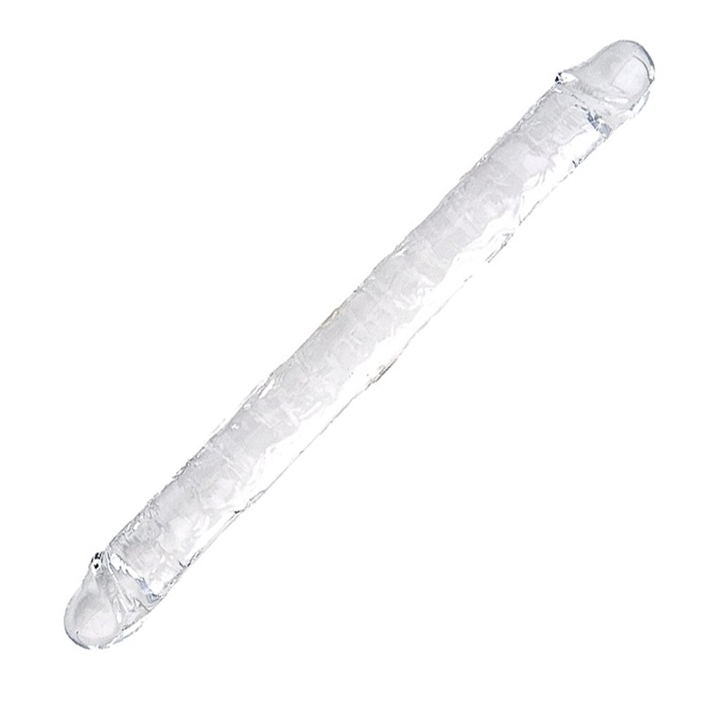 38.0cm Double Ended Dildo Clear Loving Joy