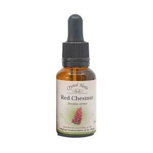 Κόκκινη Αγριοκαστανιά (Red Chestnut) Bach Flower 25ml Crystal Herbs