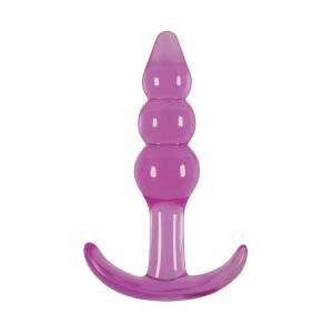 Jelly Rancher Ripple Purple 11cm Plug by NS Novelties