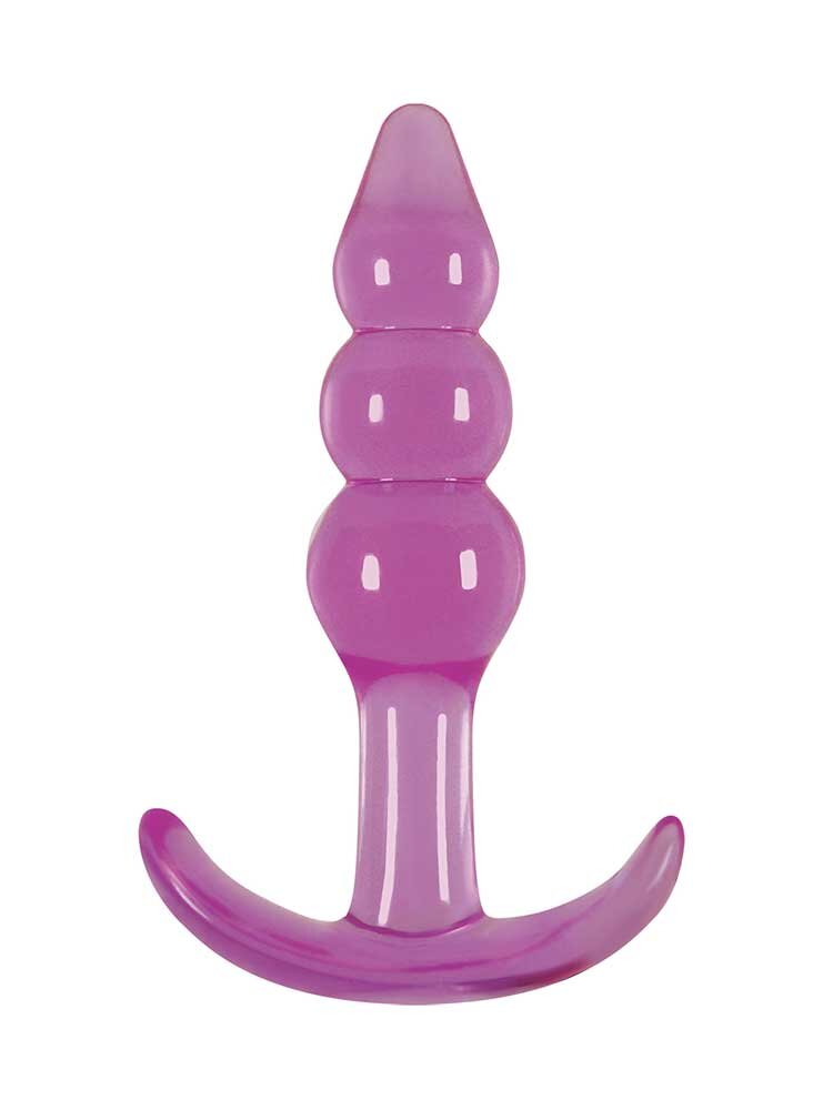 Jelly Rancher Ripple Purple Plug by NS Novelties