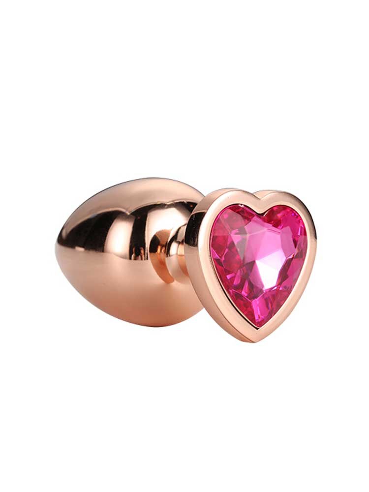 Gleaming Love Rose Gold Heart Medium by Dream Toys