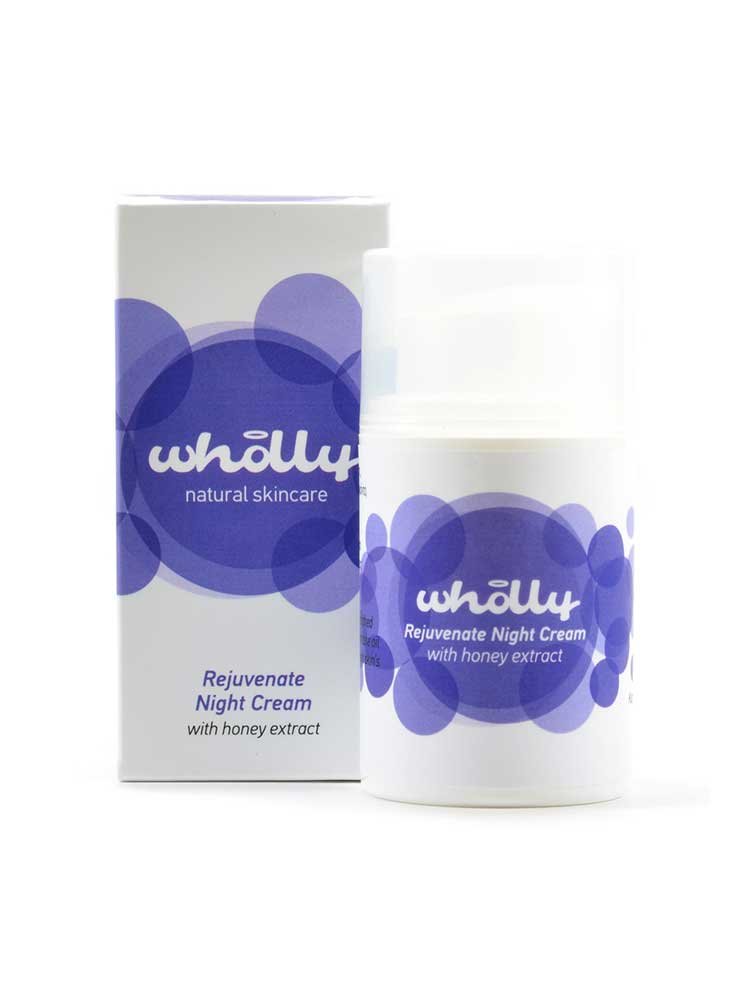 Rejuvenate Night Cream με εκχύλισμα μελιού 50ml by Wholly