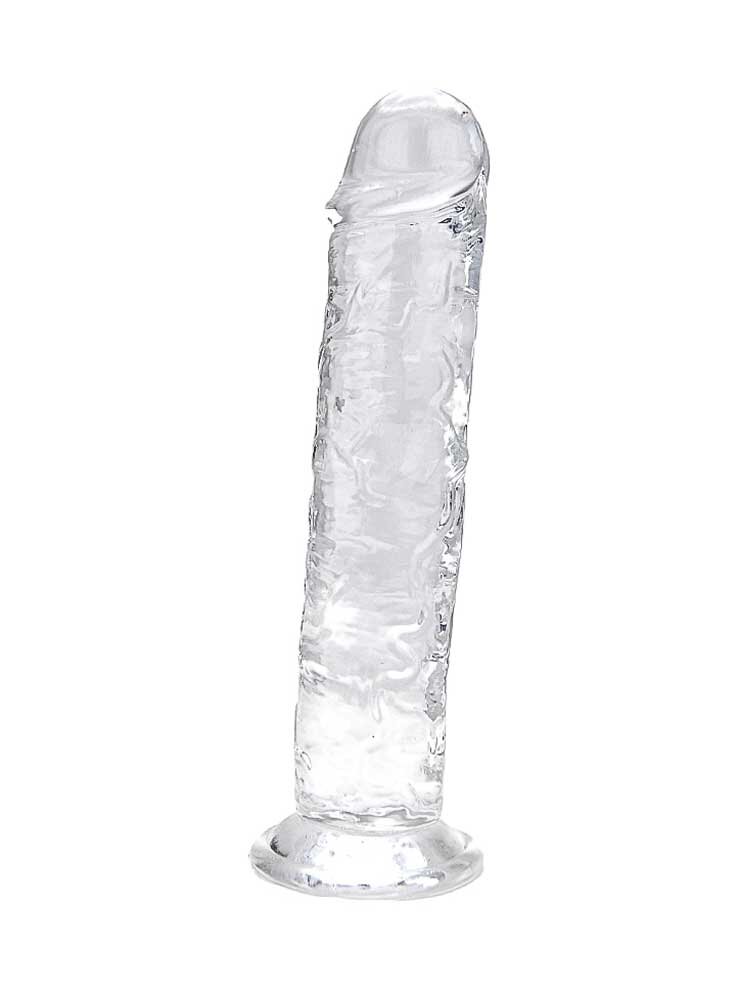 19.0cm Dildo Suction Cup Clear Loving Joy